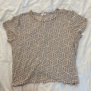 Splendid Geometric Patterned Women's Top